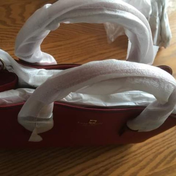 Kate Space red leather bag - Picture 3 of 4